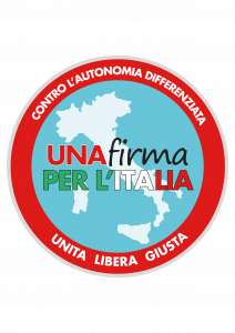 Logo Firma contro Autonomia Differenziata