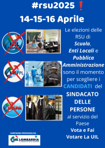 Locandina elezioni RSU