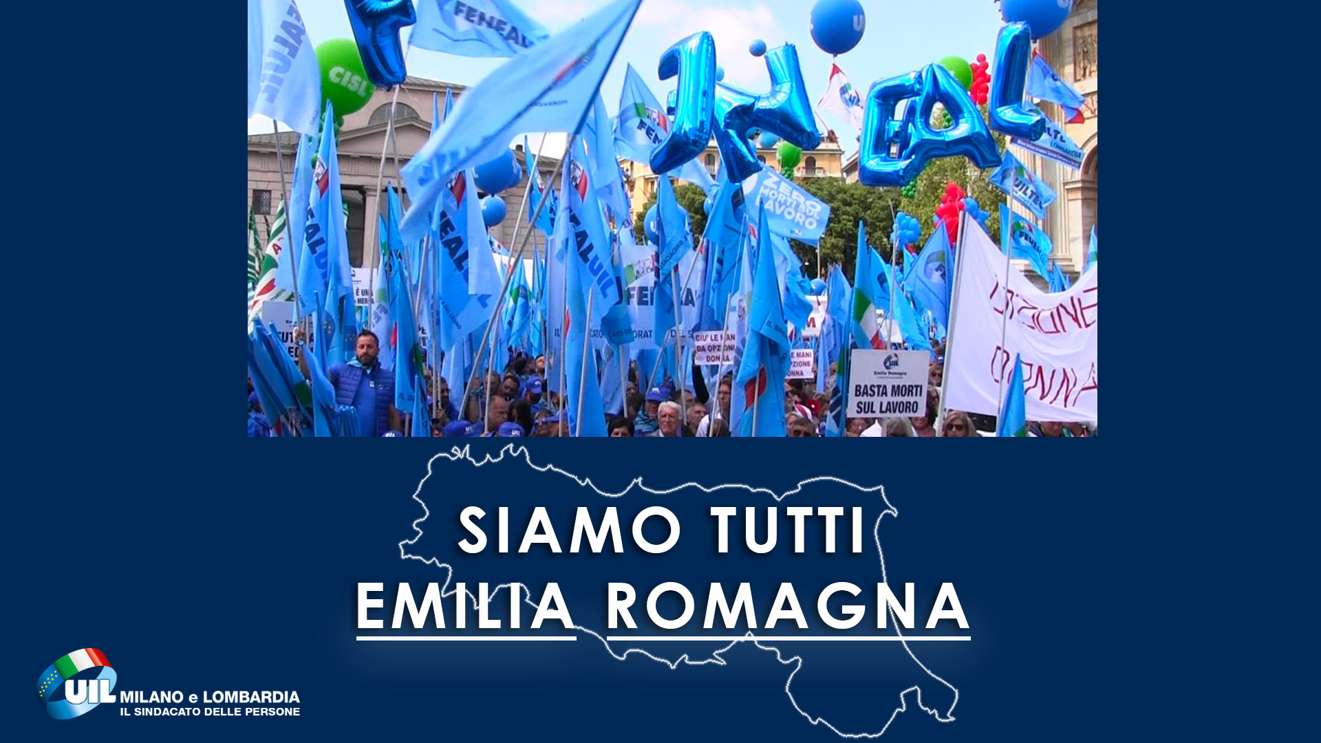 SIAMO TUTTI EMILIA ROMAGNA - Uil Milano Lombardia